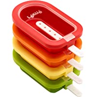 Los mejores  - Lékué Polo apilable mini 10-5 cm- 4 Unidades- Surtido multicolor- Silicona